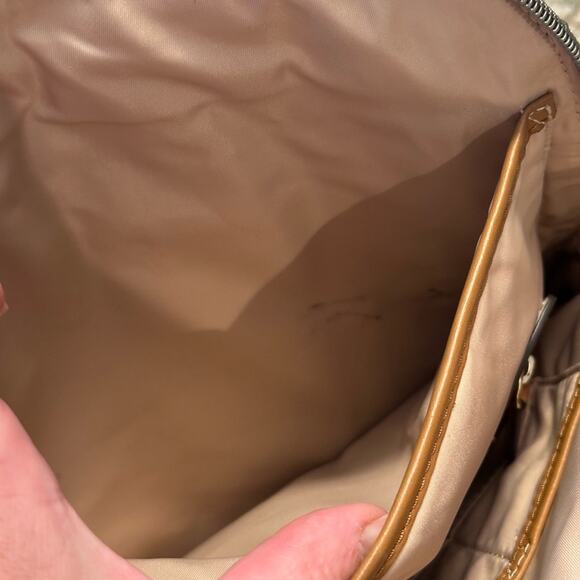 Michael Kors Olive Nylon Backpack - Picture 13 of 16